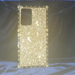 Samsung Black w golf accent button snd jewels Galaxy S20 cell phone case